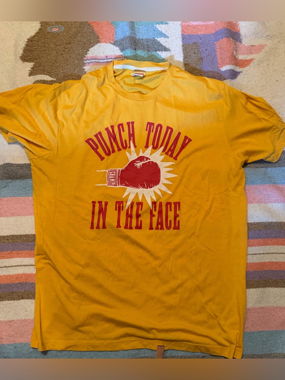 Punch You in the Face Tee Homage Size XL T-shirt
